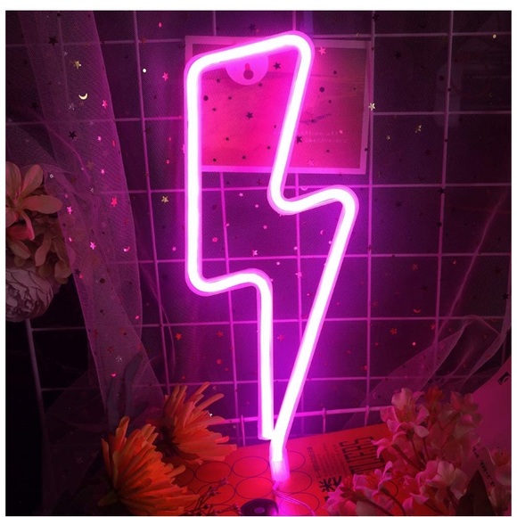 Neon Yellow Lightning LED Room/Wall/Party Decor - Picture 8 of 8